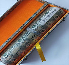 交口书画装裱案例